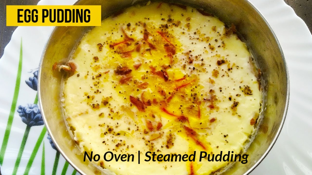 🍮 Egg Pudding Recipe Without Oven | Steamed Egg Pudding | Easy Homemade Kharvas Recipe