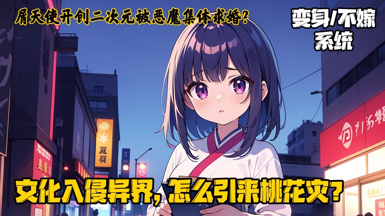 《屑天使开创二次元被恶魔集体求婚？》唐小啾穿越绑定天使系统，用日系文化血洗异界。正当变身文风靡，恶魔天团集体求婚：