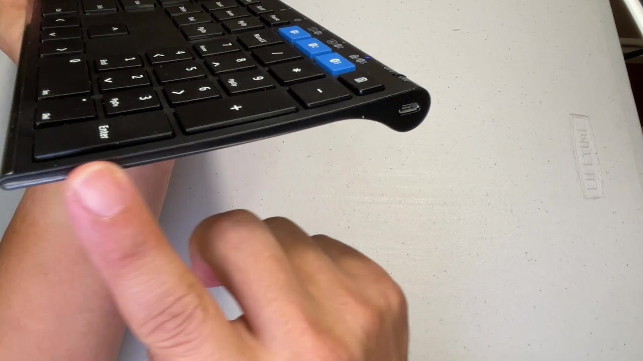 Compact and Slim Full Size #WirelessKeyboard