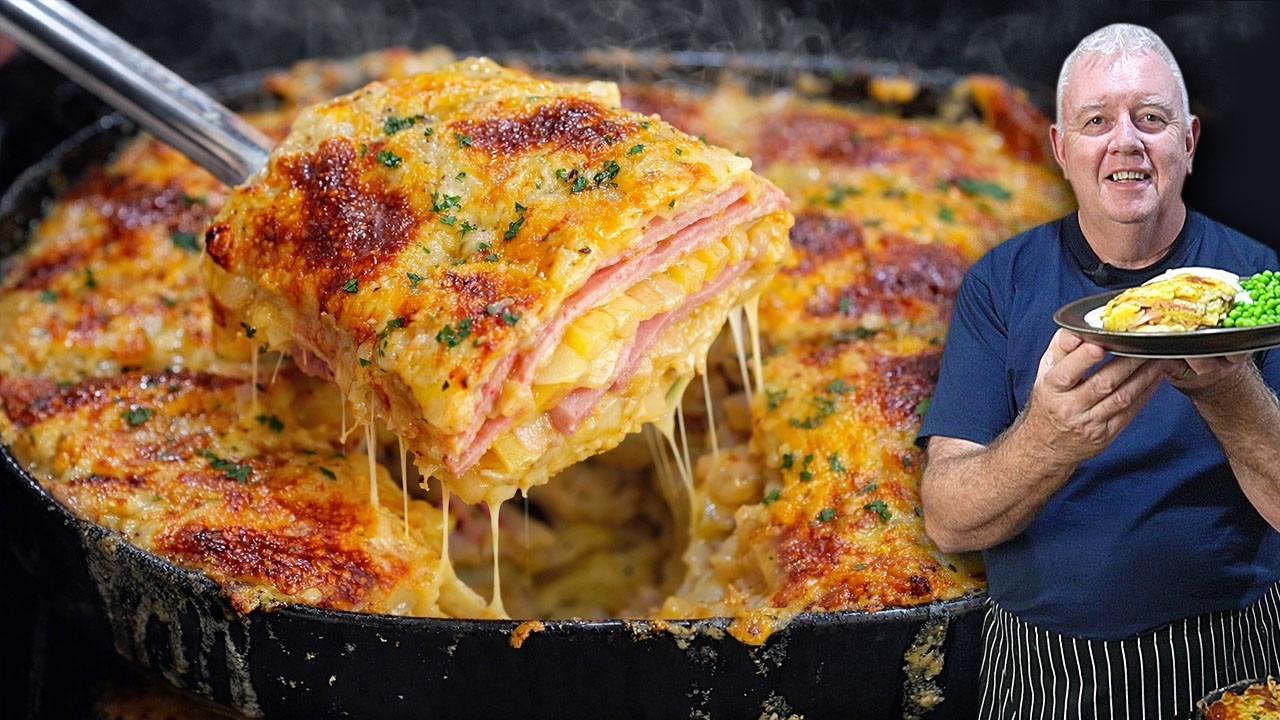 Just Layer Potatoes and Ham — The Most Addictive Casserole Ever