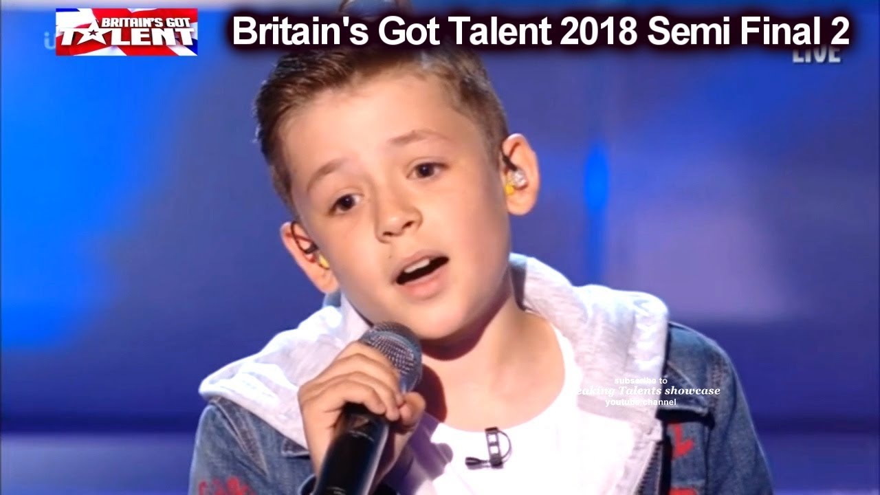 Calum Courtney Isn't She Lovely FOR HIS MOM Britain's Got Talent 2018 Semi Final Group 2 BGT S12E09