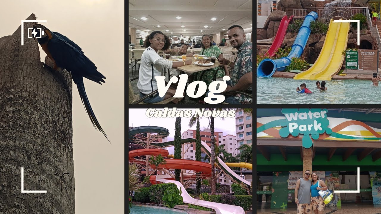 Vlog Caldas Novas - Parte 02 / Clube Privé - Water Park