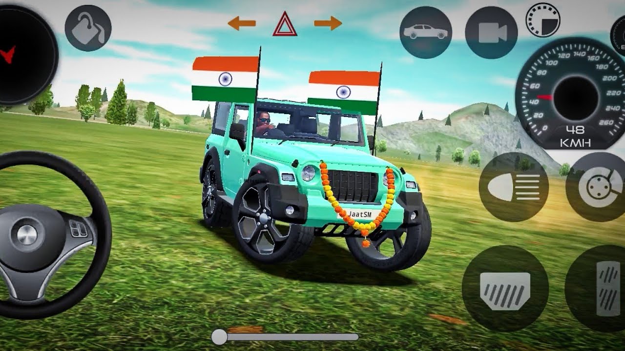 Modified Mahindra Thar😈Games:Indian Red Thar (Gadi Wala Games) Car Game Android Game - #2026