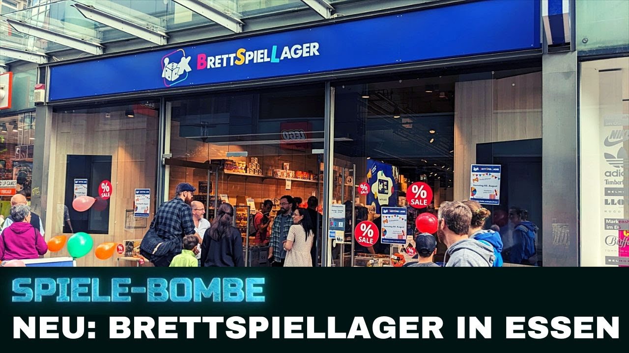 Schnäppchen im Brettspiellager Essen? | Spiele-Bombe