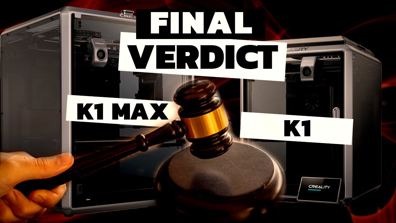 Creality K1 против K1 Max: какой 3D-принтер купить новичку? + Спойлер K1C