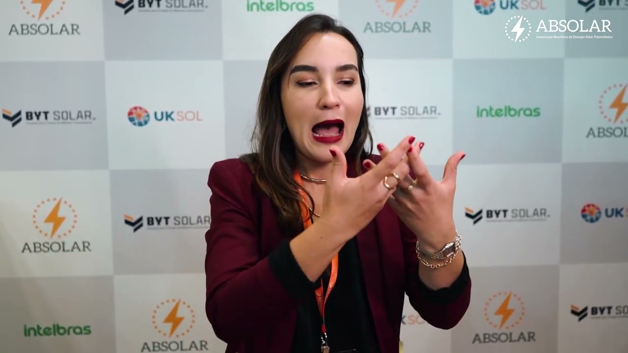 ABSOLAR na Intersolar South America 2025 | B&aacute;rbara Rubim