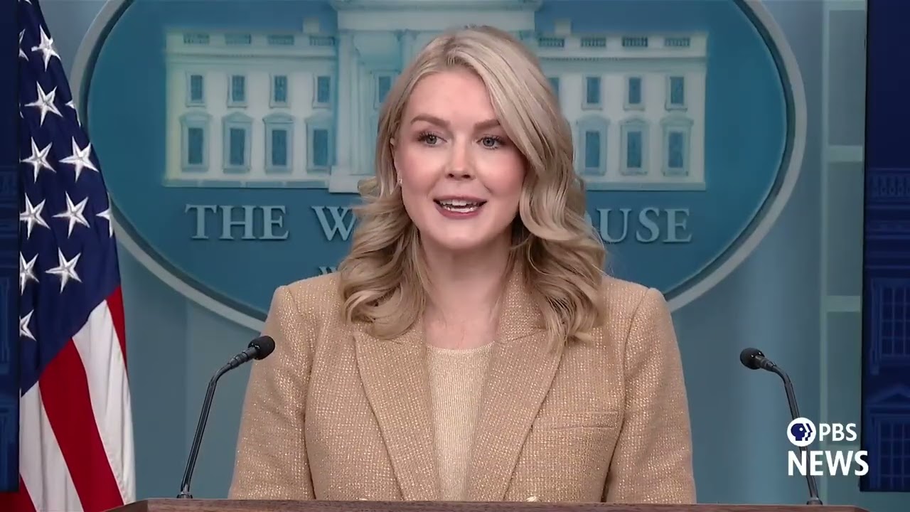 WATCH: White House addresses its newly launched website on news reporting it disputes