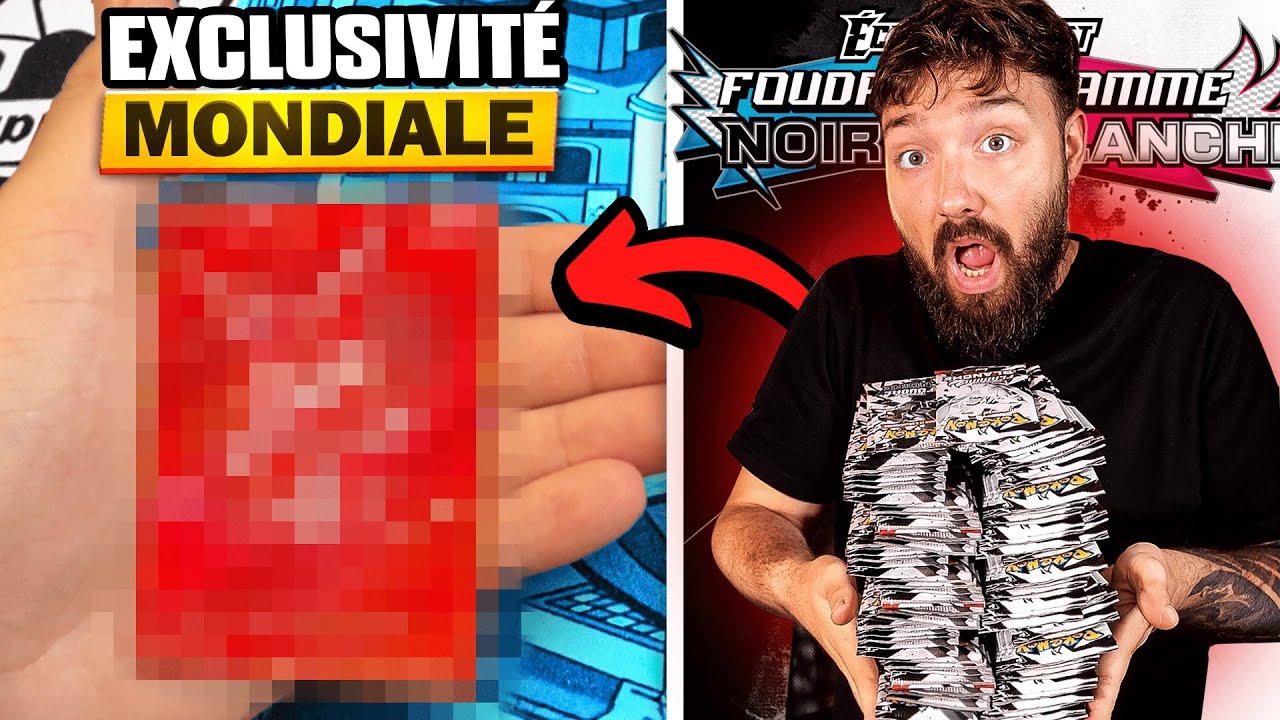 ALTERNATIVE ! MEGA OUVERTURE 100 BOOSTERS 10.5 FLAMME BLANCHE FOUDRE NOIR
