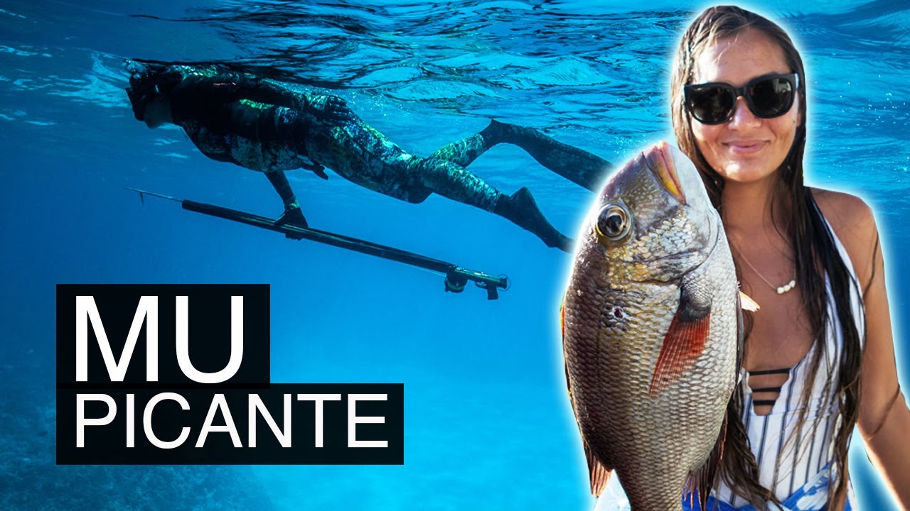 Подводная охота на му на Гавайях с Кими Вернером — ловля и приготовление — Mu Fish Picante / Piccata