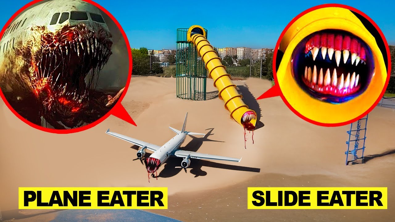 ДРОН МОНИТОРИРУЕТ PLANE EATER И ВСЕХ SLIDE EATER НА КАМЕРУ В 3 часа ночи!