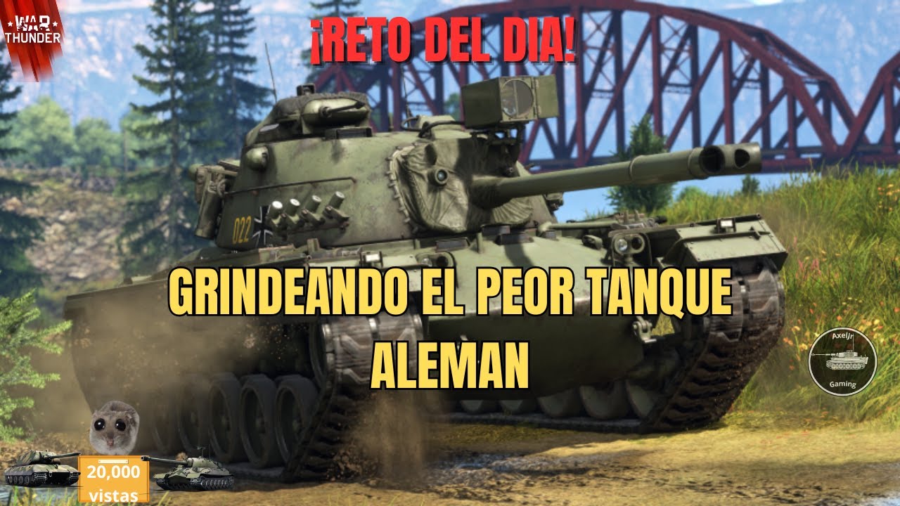 GRINDEANDO el PEOR tanque ALEMAN. | War Thunder