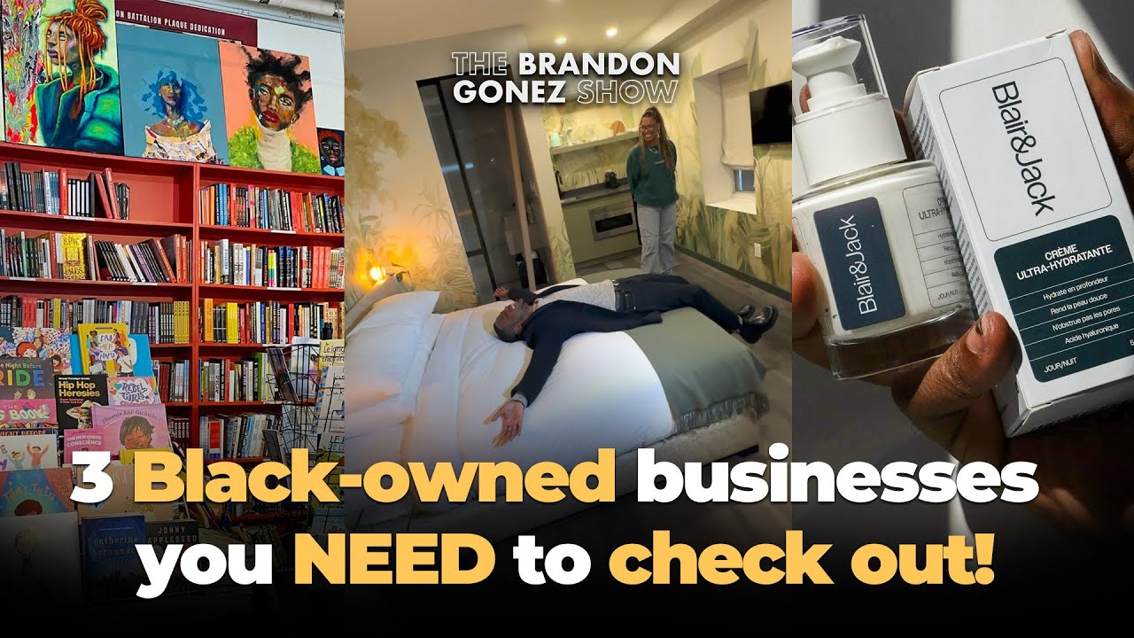 We visited 3 Black-owned Canadian businesses: a boutique hotel, a bookstore & a men&rsquo;s grooming line!