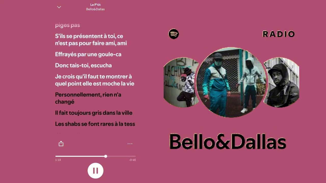 BELLO & DALLAS - LE P’TIT - PAROLES 