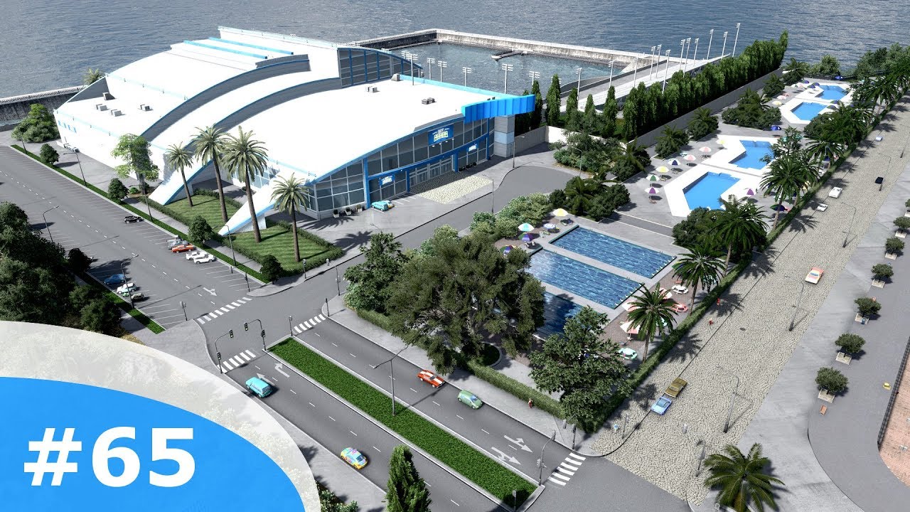 Cities Skylines - Littletown: 65 - They getting an aquatic centre