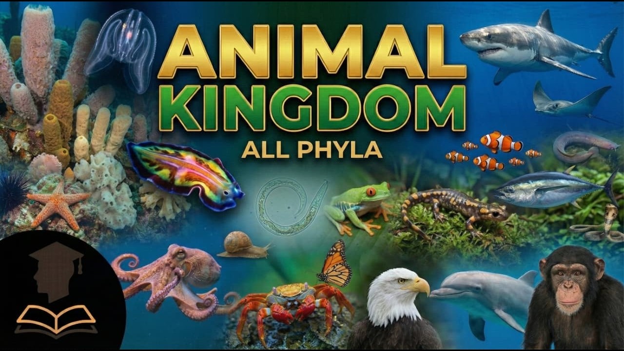 Animal Kingdom complete Revision (All NCERT Concepts with example) #neet2026 #medical