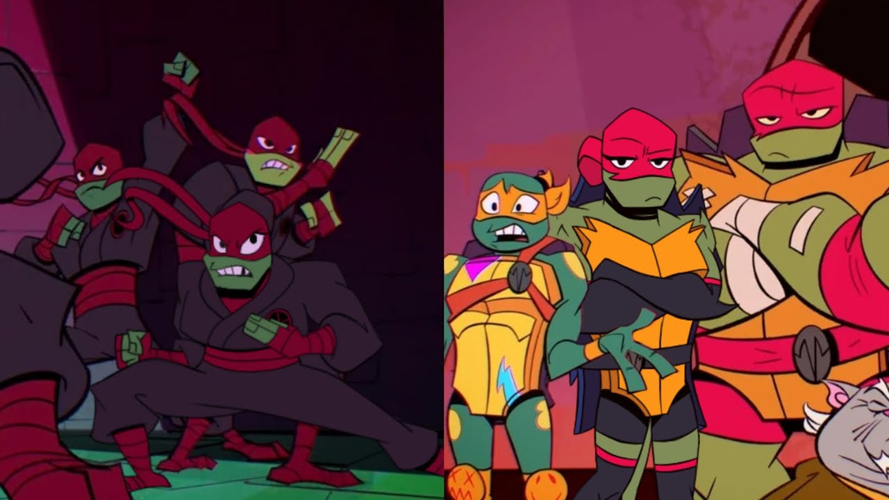 Drawing Aphrodite in ROTTMNT screenshots