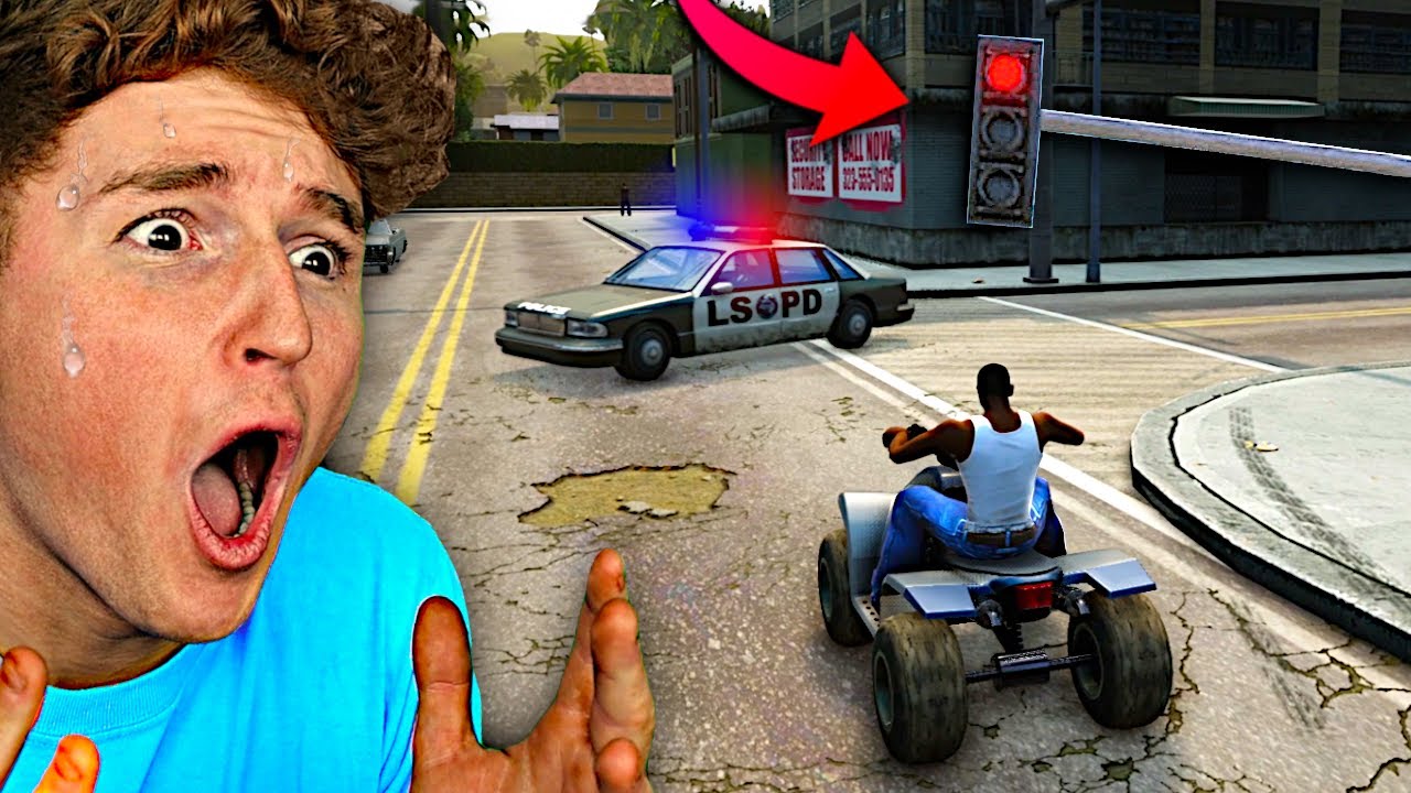 Играем в GTA San Andreas, НЕ НАРУШАЯ ЗАКОНОВ!