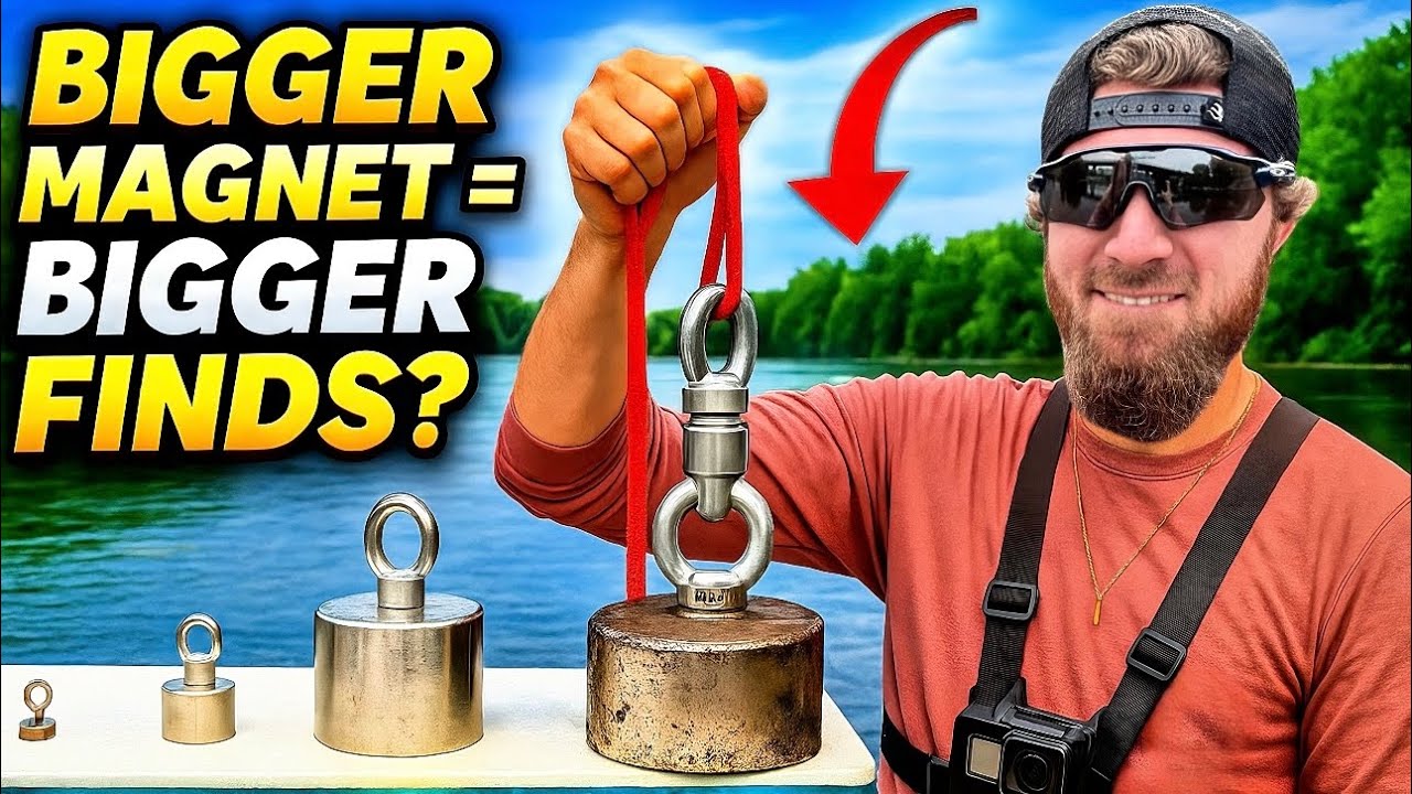 Each Magnet Got Bigger… Until the Last One Uncovered the River’s Darkest Secret! (Magnet Fishing)