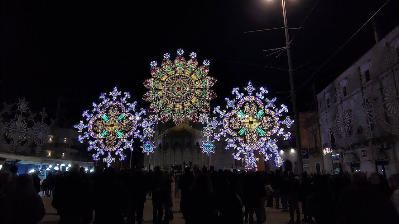 FESTA PATRONALE MADONNA DI COSTANTINOPOLI - Bitritto 3 marzo 2026 - (luminarie a ritmo di musica)