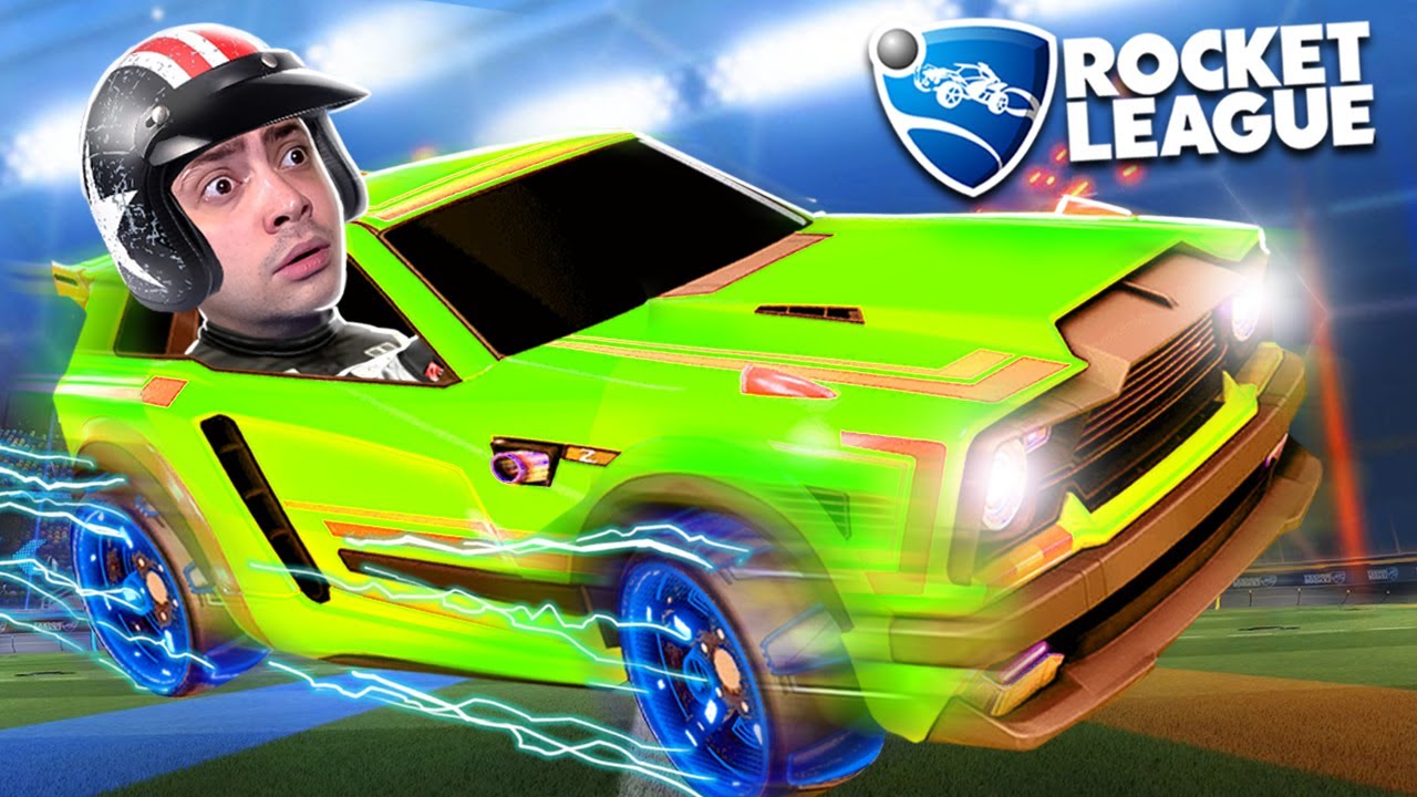 alanzoka jogando X1 no Rocket League