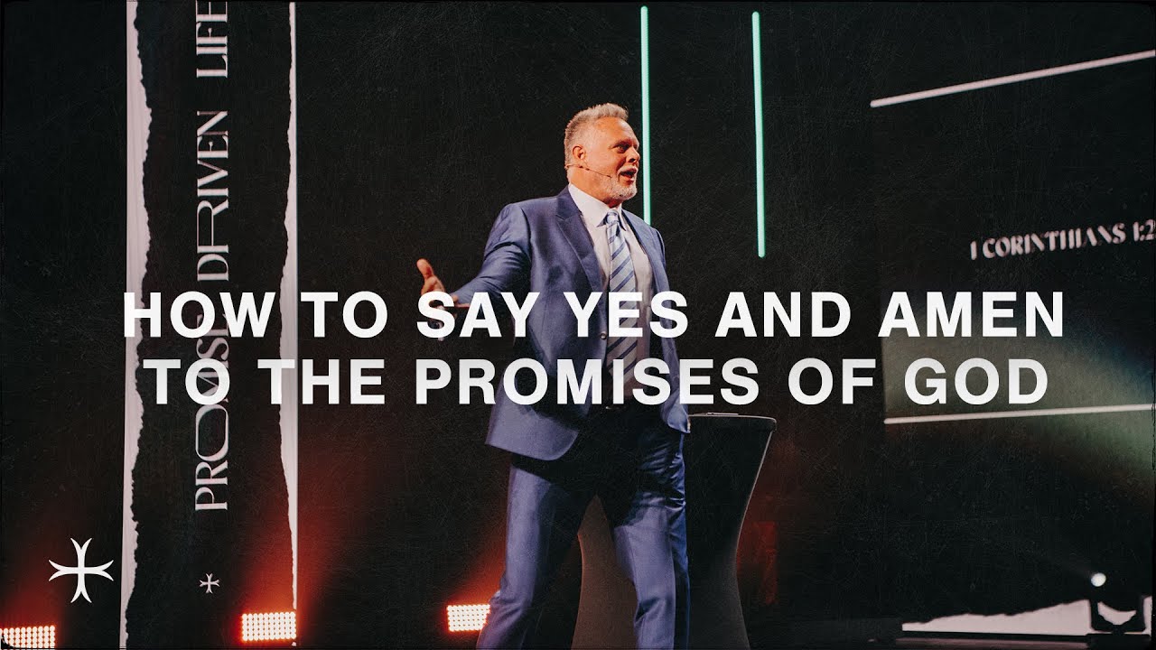 The Promise Driven Life WK 8 - How To Say Yes And Amen To The Promises of God | Keith Craft | Sermon