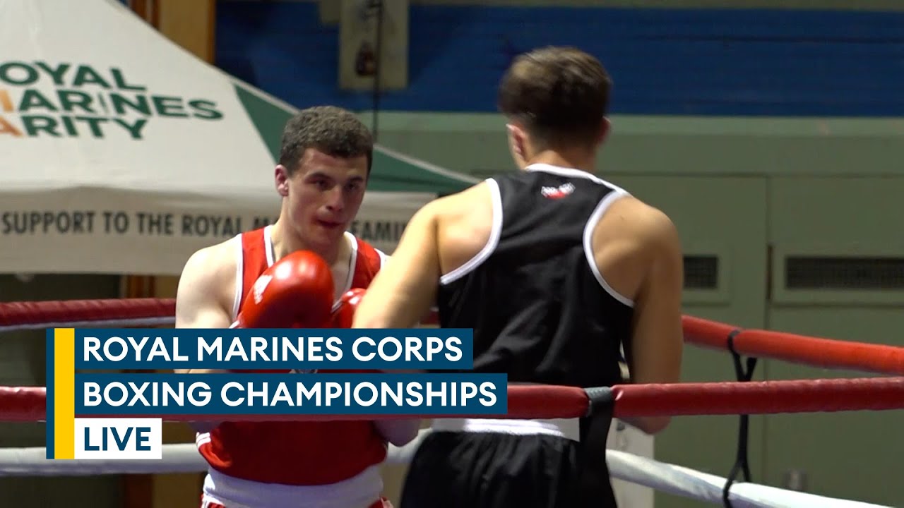 LIVE boxing | 2023 Royal Marines Corps Championships