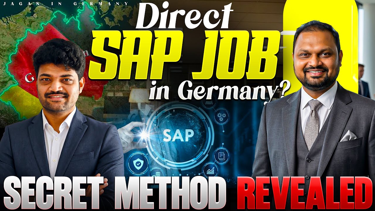 Germanyలో SAP Security Direct Job ఎలా కొట్టాడు? అతను Follow అయిన Strategy ఇదే!