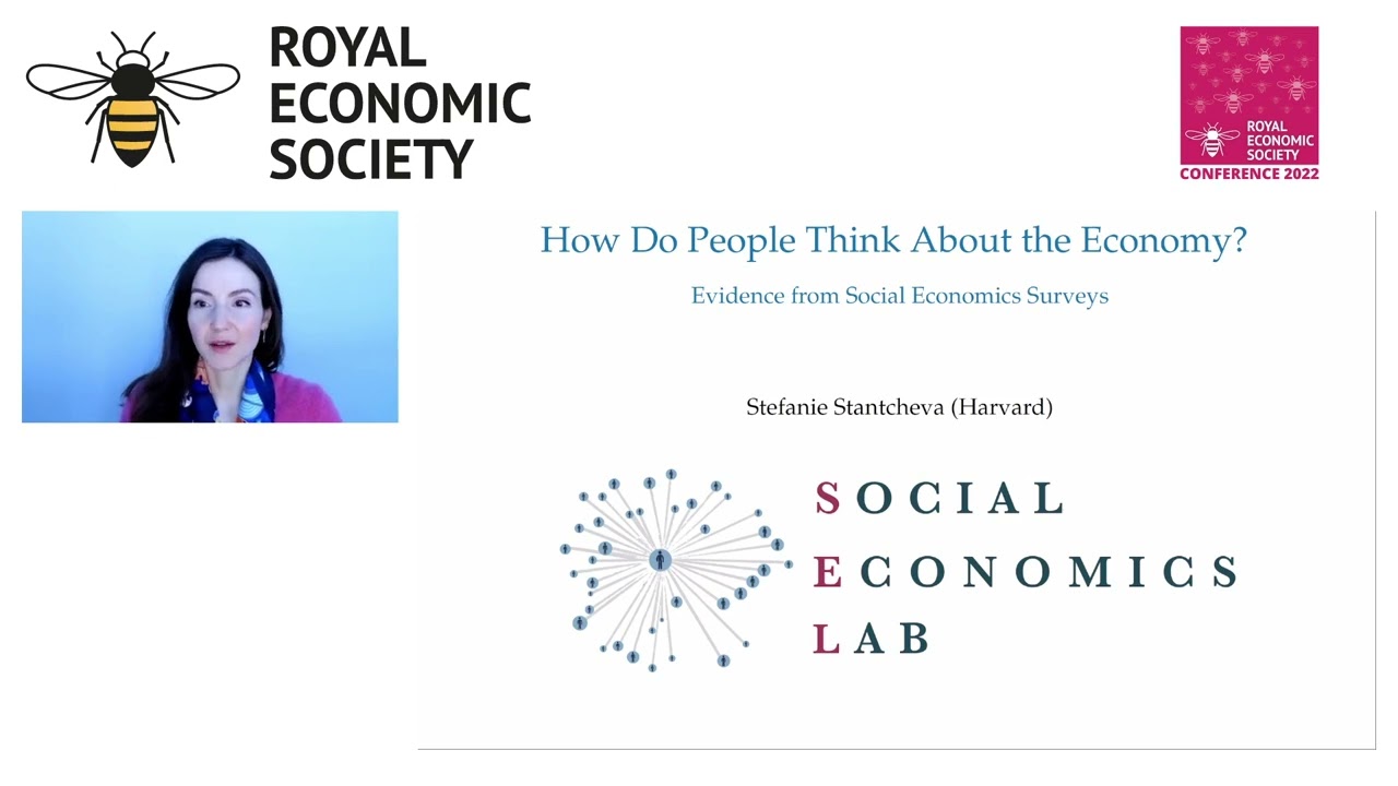 RES 2022: Economic Journal Lecture - Stefanie Stantcheva