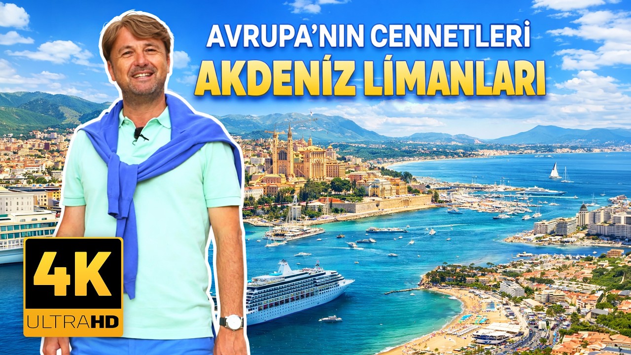 Akdeniz Limanları Gezi Rehberi: Avrupa’da Yaz Tatilinin En Güzel Rotası!🚢🌞