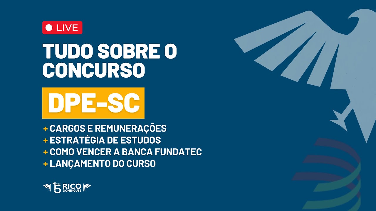 Concurso DPE-SC | Análise COMPLETA do Edital e Estratégias FUNDATEC!