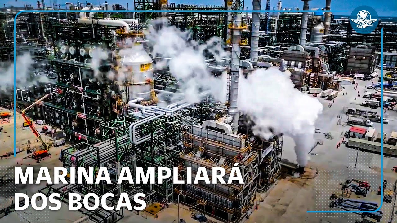 Marina da 9 mil millones más para ampliar puerto de Dos Bocas