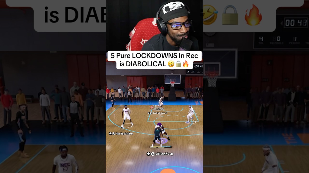 5 полных локдаунов захватывают Rec 🤣🔒🔥 #nba2k26 #2k26 #xiblank #explore