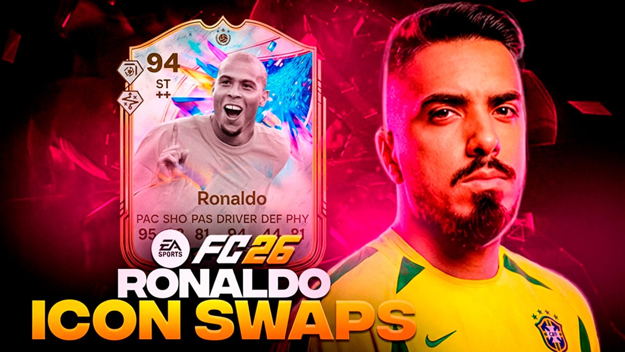 FC 26: JOGUEI COM O RONALDO FENÔMENO 🔥 VALE A PENA MESMO?