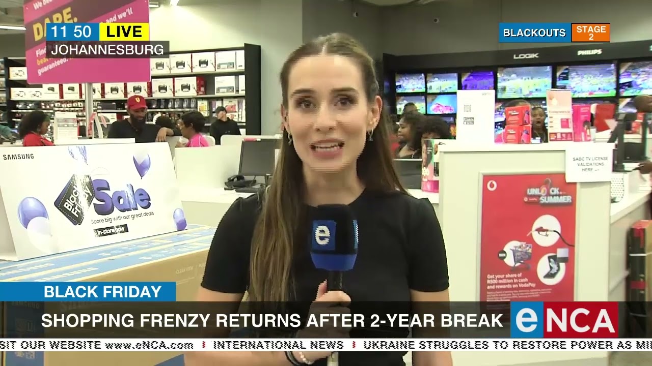 Black Friday | Shopping frenzy returns after 2-year break