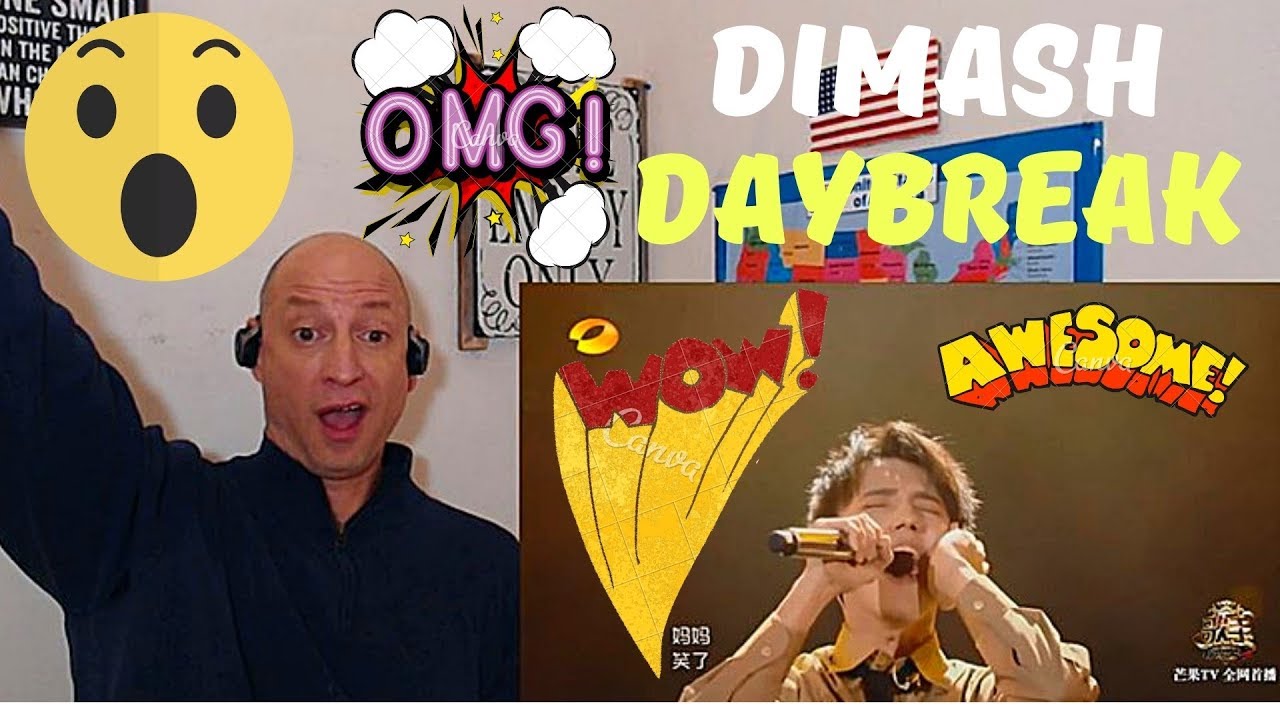 DIMASH KUDAIBERGENOV - DAYBREAK | REACTION! - AWESOME!