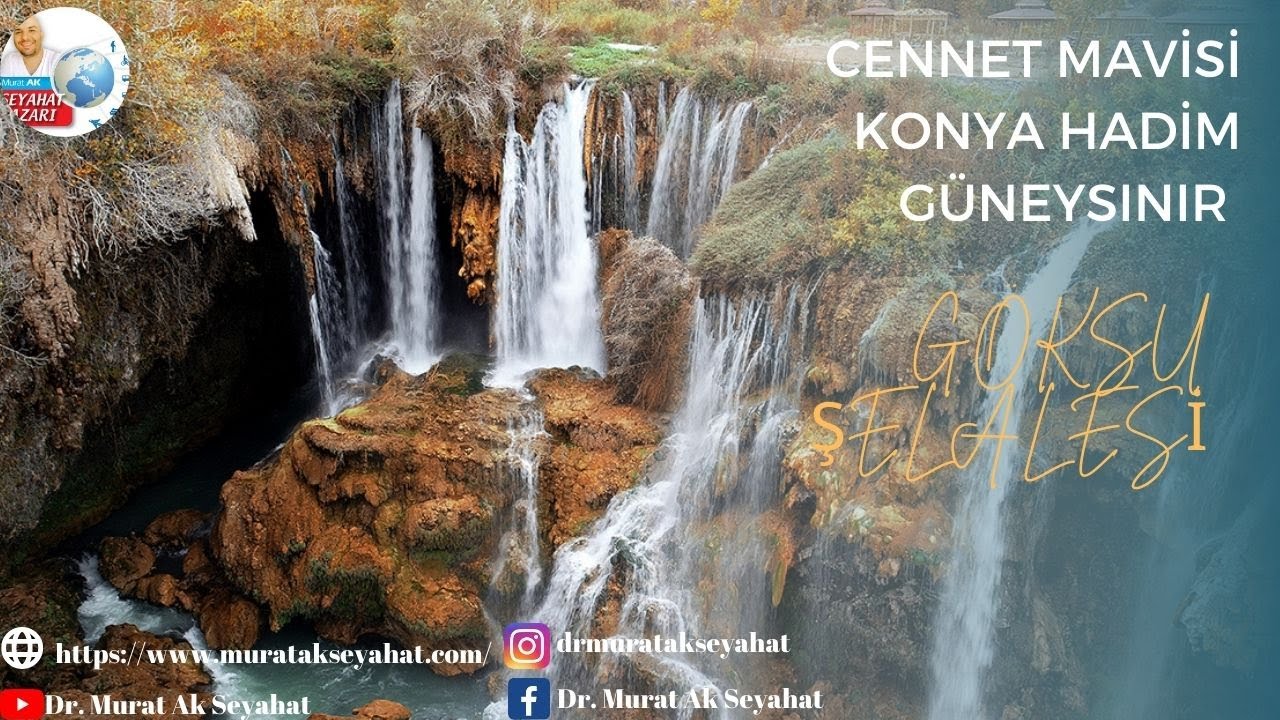 Cennet Mavisi: Konya Hadim Güneysınır Göksu Şelalesi #Göksu #GöksuŞelalesi #Konya #Güneysınır #Hadim