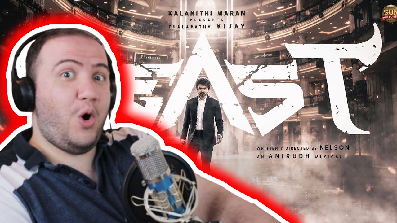 Beast Mode Reaction - Official Lyric Video  Beast  Thalapathy Vijay, Sun Pictures | Nelson | Anirudh