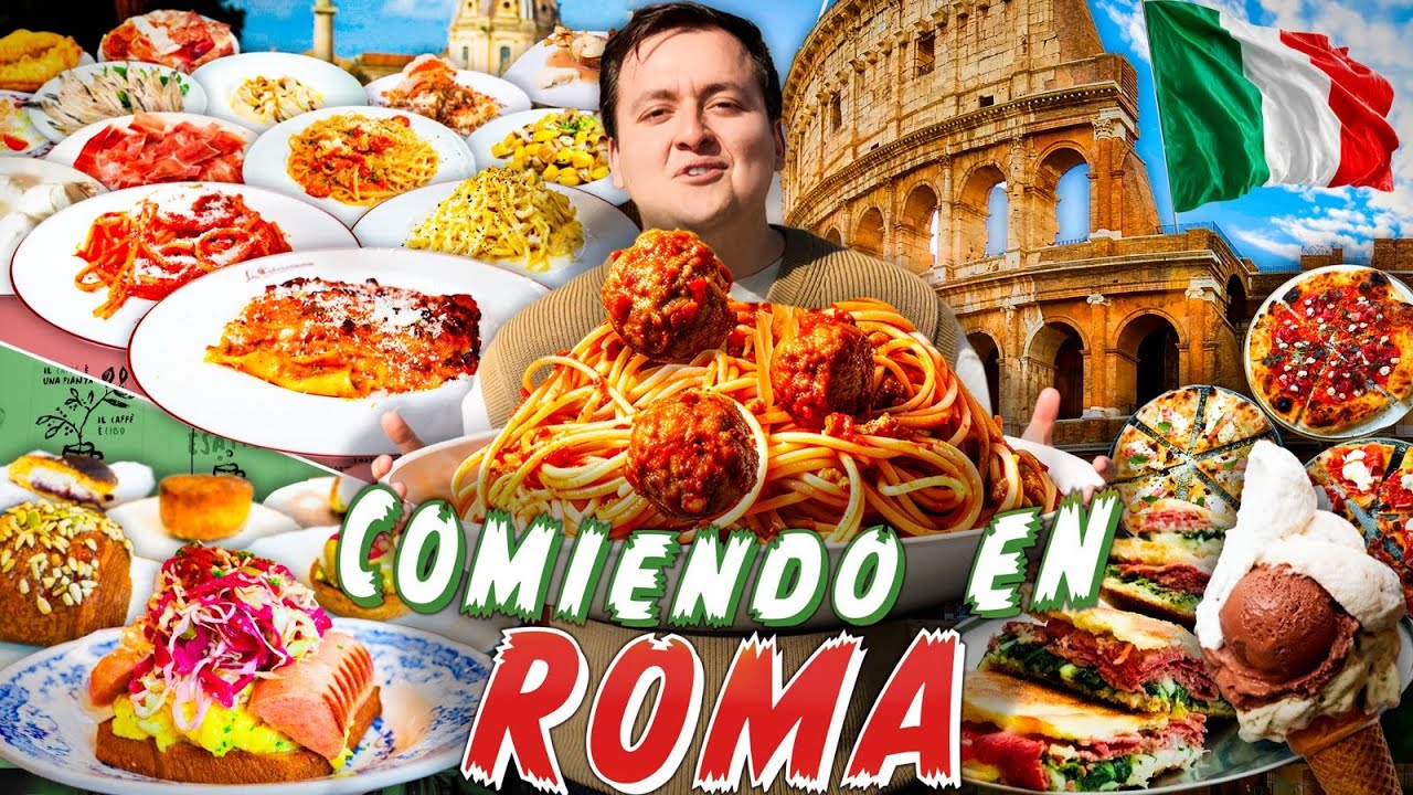 48 HORAS comiendo en ROMA 🍝🍕🇮🇹