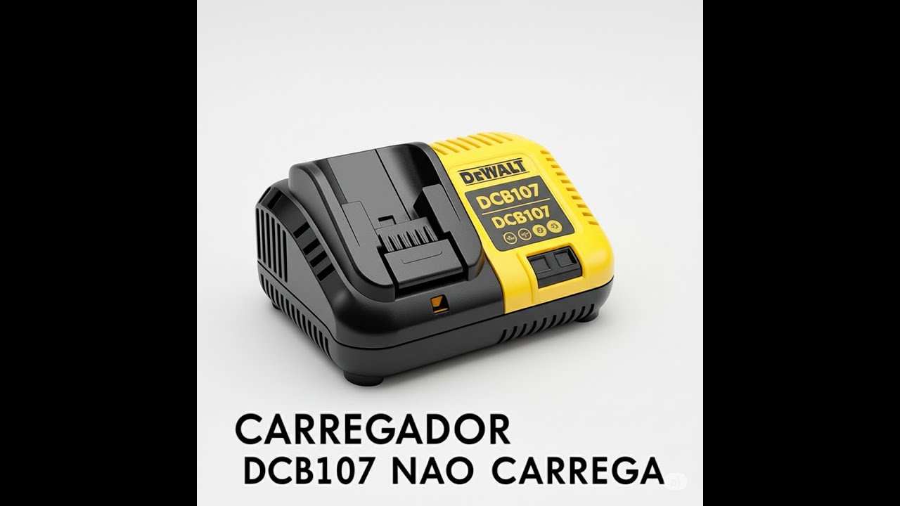 COMO CONSERTAR Carregador DeWALT DCB107 (Luz Piscando e Não Carrega)