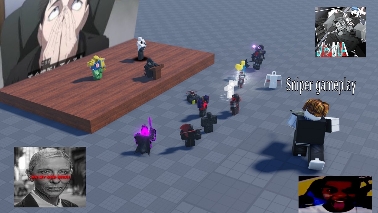 Roblox JOMA but I like killing killer || Just One More Asym ||