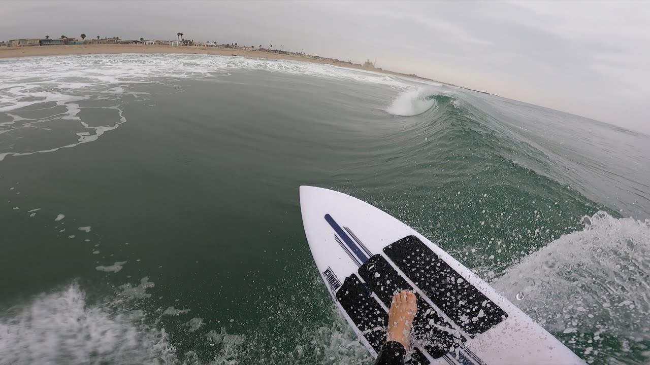 Glassy Short Rides Surfing a 5'8 Rocket Wide from Channel Islands