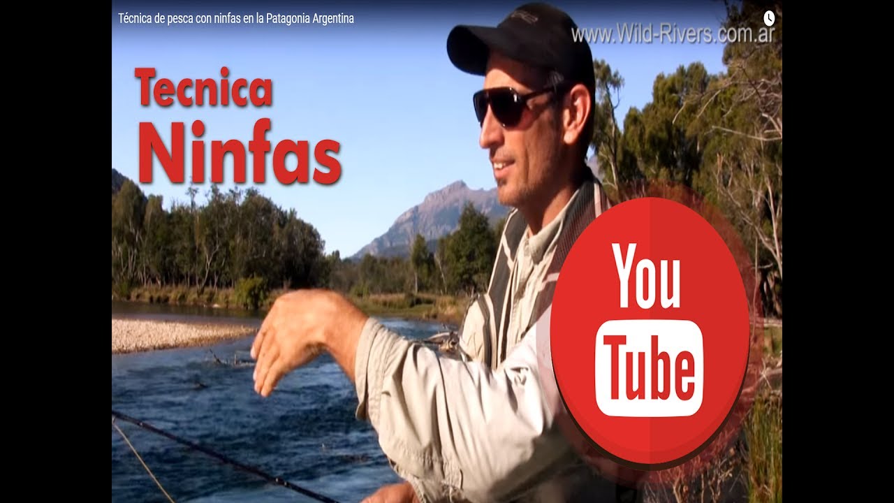Técnica de pesca con ninfas en la Patagonia Argentina