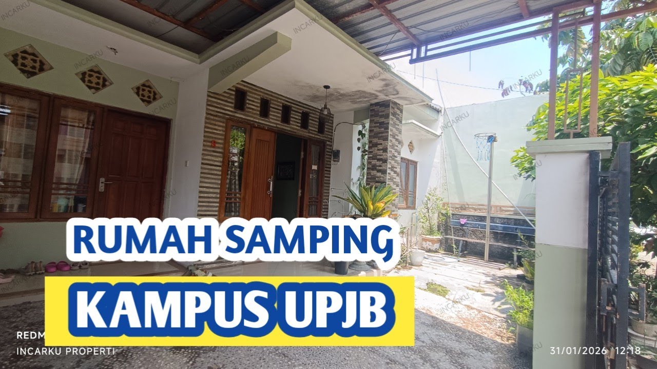 RUMAH samping kampus UPJB