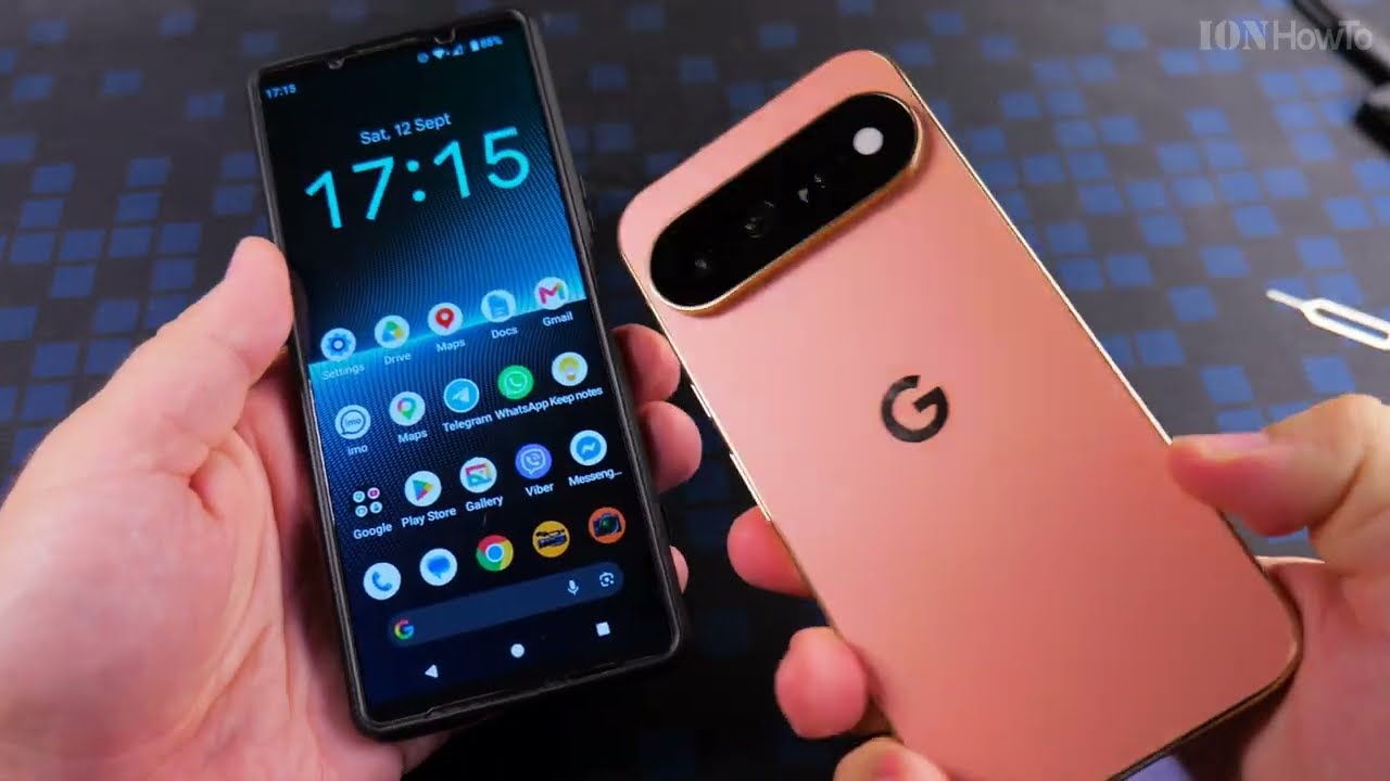 Android Setup Steps Transfer Data from Old Android Phone to New Android phone Google Pixel 11 Pro XL