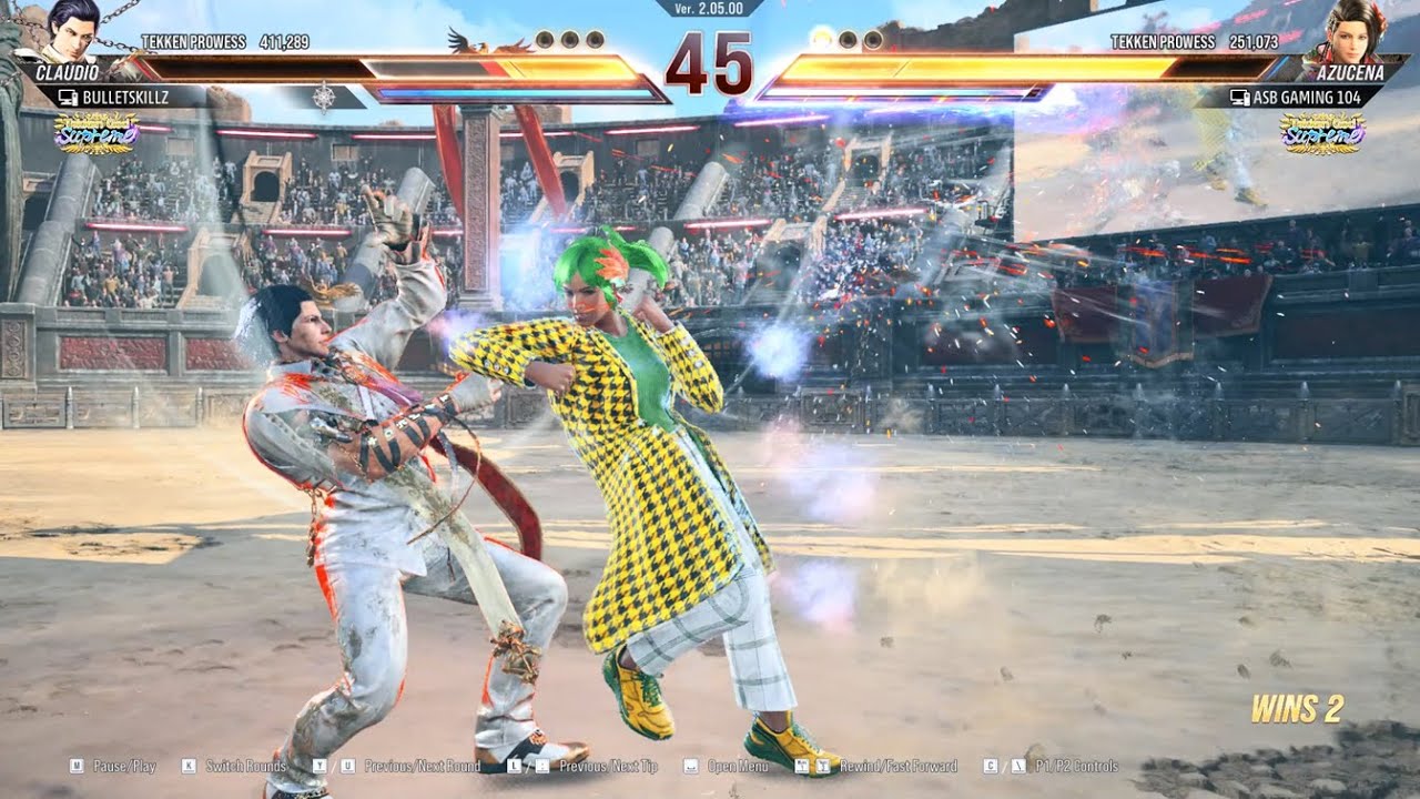 Toughest FIGHT OF THE YEAR! Azucena Takes on Claudio in Tekken8