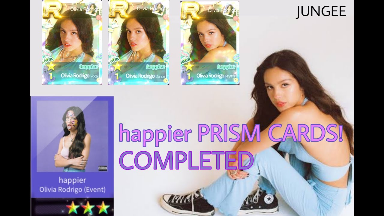 [The SuperStar] Olivia Rodrigo - happier le prism set COMPLETED