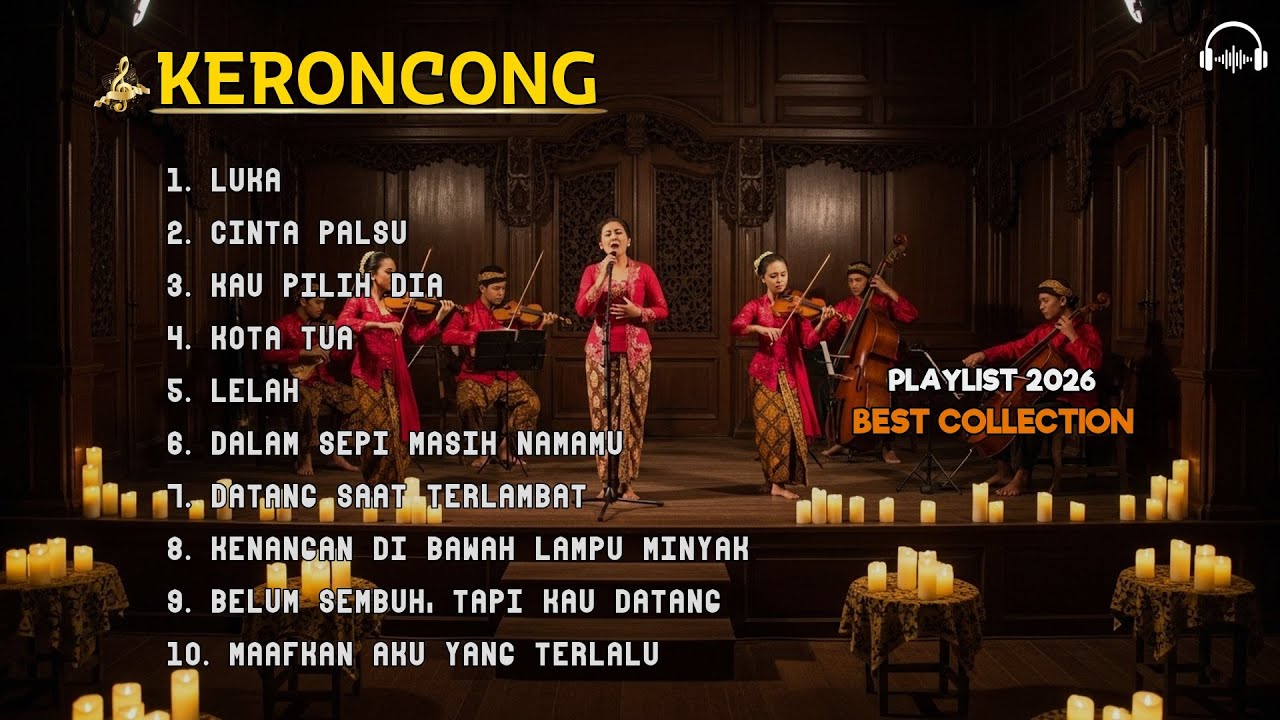 Keroncong Indonesia Lawas Abadi | Musik Klasik Nostalgia Sepanjang Waktu