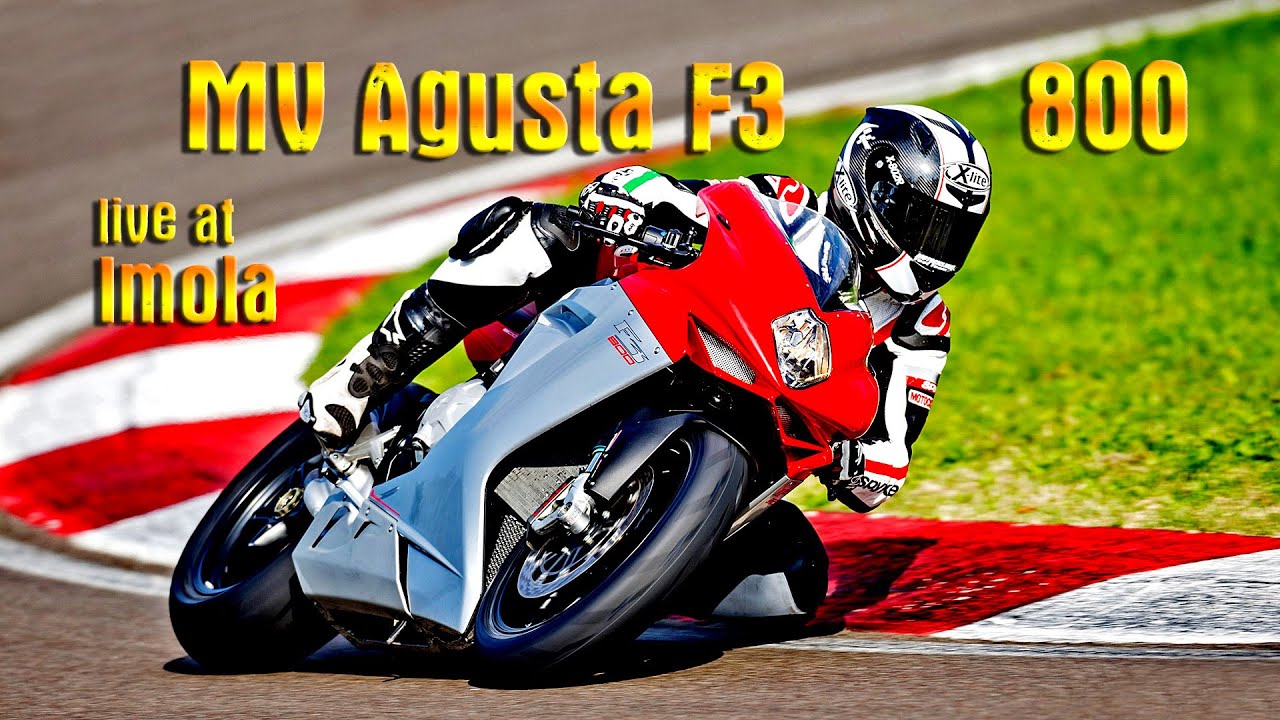 MV Agusta F3 800 EAS live @ Imola Circuit