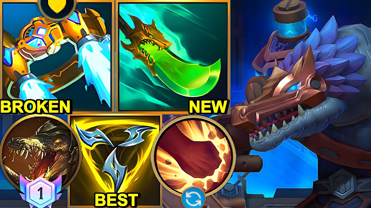Wild Rift China Top1 Renekton - NEW Shojin & Protobelt RENEKTON Build Runes