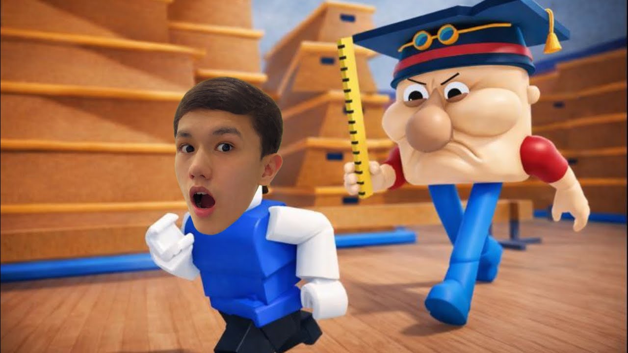 ROBLOX | OQITUVCHIDAN QOCHDIIIK😰 | UZBEKCHA LETSPLAY